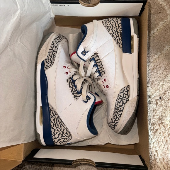 Jordan 3 retro true blue - Picture 1 of 10